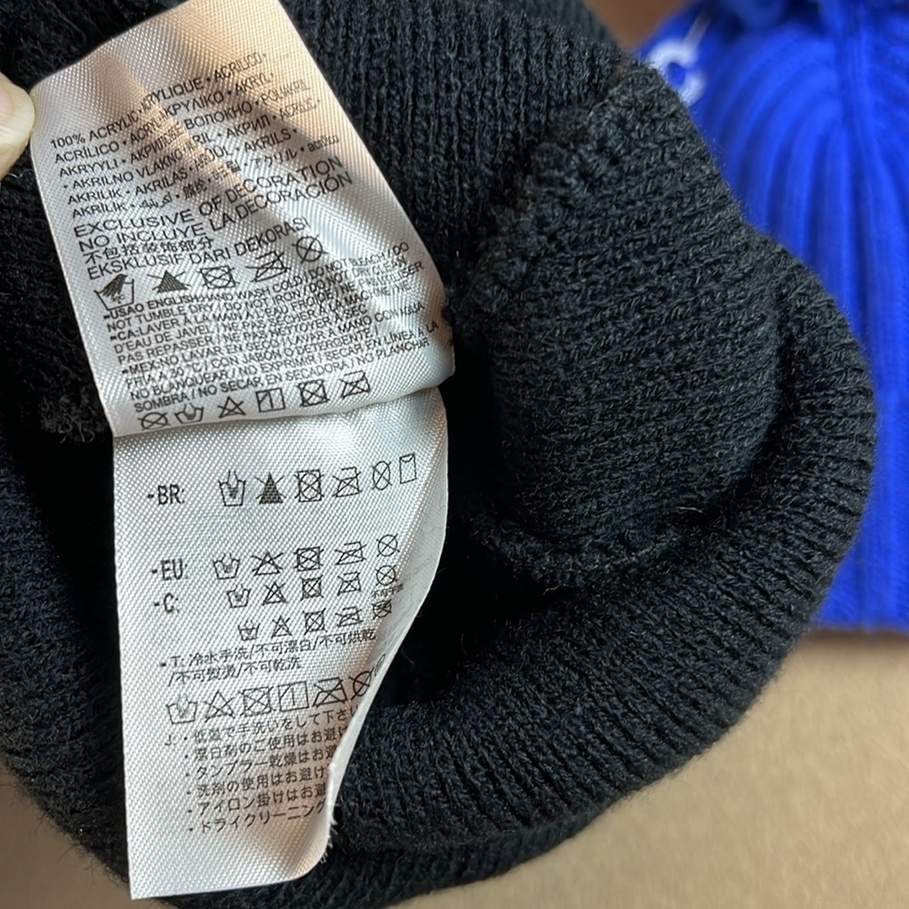 Nike and UGG Kids Beanie Set - Black and Blue- Nike Infant - UGG 4-6 years - Picture 7 of 7